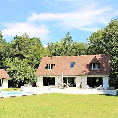 1h De Paris Magnifique Maison 240m, Piscine Chauffee, Jardin 5500m * Houlbec-Cocherel